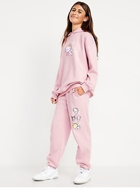 Image number 3 showing, Hello Kitty® High-Waisted Graphic Jogger Sweatpants for Girls