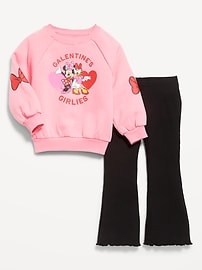 Image number 4 showing, Disney© Graphic Sweatshirt and Legging Set for Toddler Girls