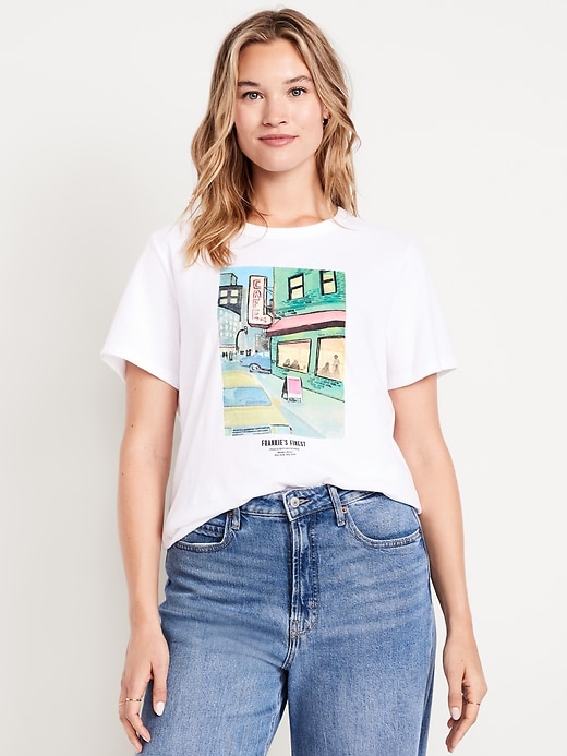 Image number 6 showing, EveryWear Crew-Neck Graphic T-Shirt