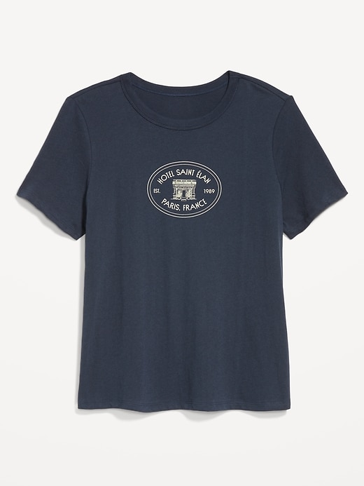 Image number 5 showing, EveryWear Crew-Neck Graphic T-Shirt