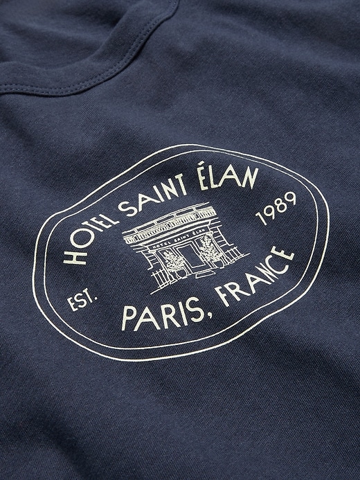 Image number 4 showing, EveryWear Crew-Neck Graphic T-Shirt