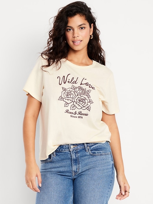 Image number 4 showing, Crew-Neck Logo-Graphic T-Shirt