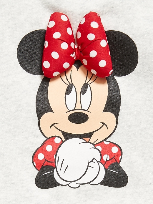 L'image numéro 5 présente Chandail long surdimensionné en coton ouaté Minnie de Disney © et à logo pour fille