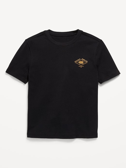 L'image numéro 1 présente T-shirt à manches courtes à logo pour garçon