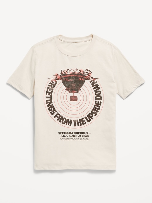 Image number 1 showing, Stranger Things™ Gender-Neutral Graphic T-Shirt for Kids