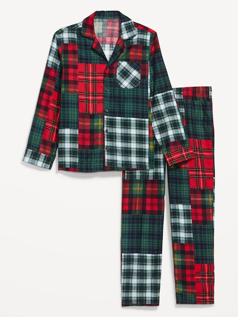 Pyjama en flanelle à motif pour homme