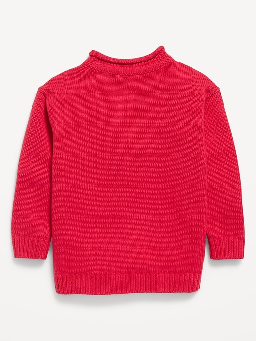 L'image numéro 3 présente Chandail surdimensionné à imprimé brodé pour toute-petite