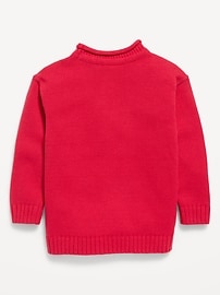 L'image numéro 3 présente Chandail surdimensionné à imprimé brodé pour toute-petite