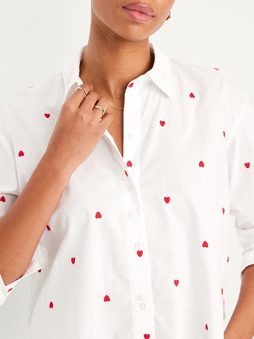 Image number 4 showing, Cropped Button-Down Shirt