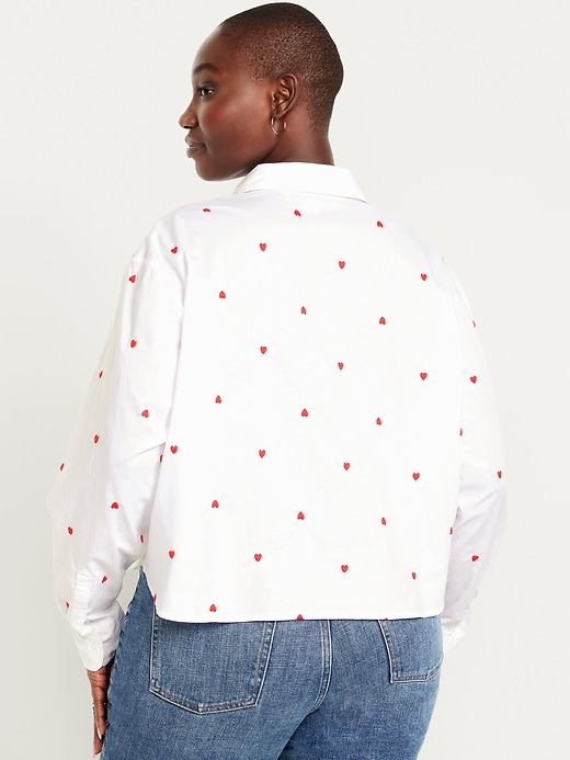 Image number 6 showing, Cropped Button-Down Shirt