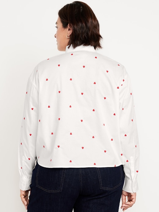 Image number 8 showing, Cropped Button-Down Shirt