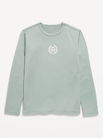 L'image numéro 1 présente T-shirt à imprimé Performance NuageSport pour garçon