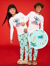 Image number 1 showing, Old Navy x Disney Gender-Neutral Snug-Fit Graphic Pajama Set for Kids