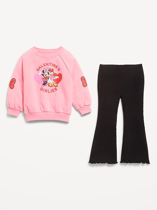 Image number 5 showing, Disney© Graphic Sweatshirt and Legging Set for Toddler Girls