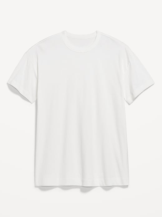 L'image numéro 4 présente T-shirt tunique passe-partout surdimensionné