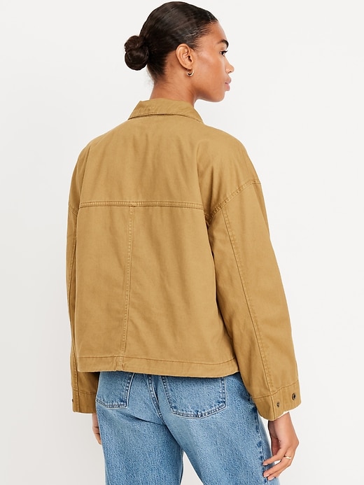 L'image numéro 2 présente Blouson aviateur utilitaire
