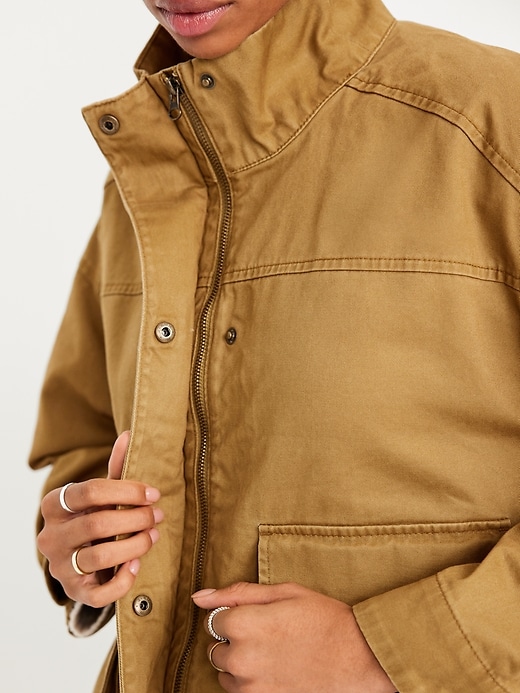 L'image numéro 5 présente Blouson aviateur utilitaire