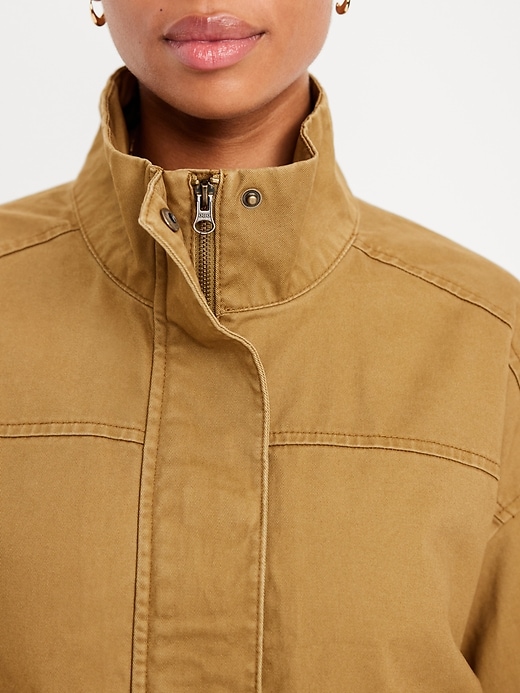 L'image numéro 4 présente Blouson aviateur utilitaire