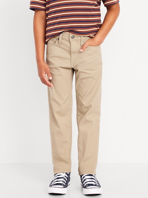 Image number 1 showing, Slim 360° Stretch Twill Pants for Boys