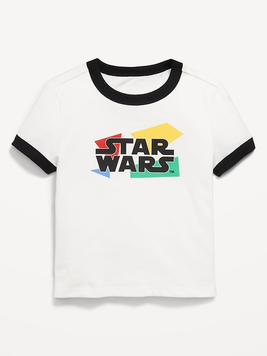 Image number 1 showing, Star Wars™ Unisex Graphic Ringer T-Shirt for Toddler
