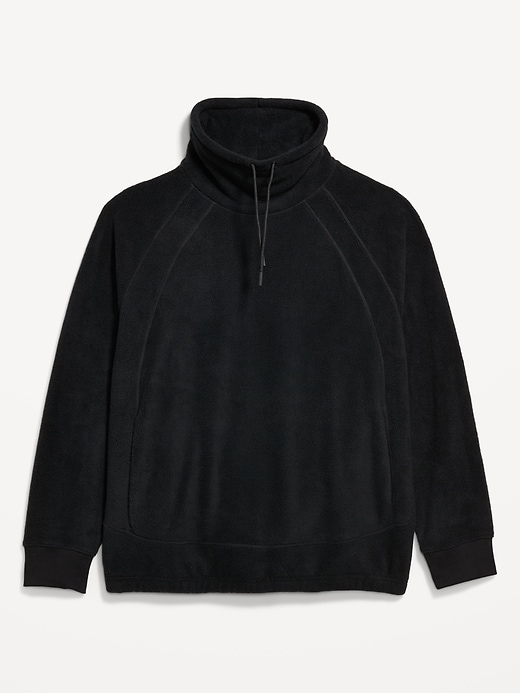 Image number 4 showing, Funnel Neck Microfleece Pullover