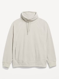 Image number 4 showing, Funnel Neck Microfleece Pullover