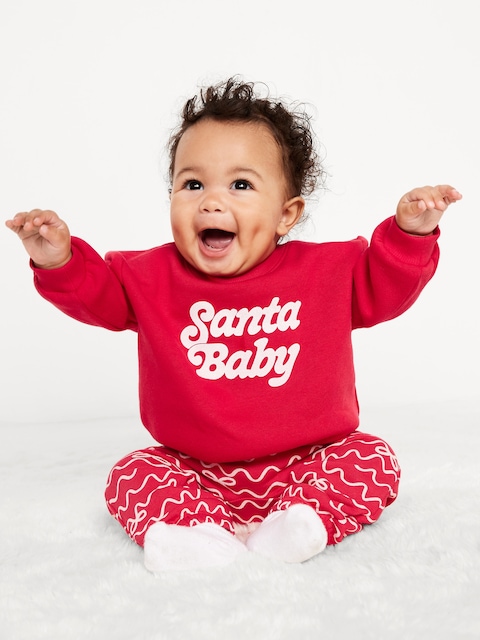 Long-Sleeve Graphic Sweatshirt for Baby - Roma Red