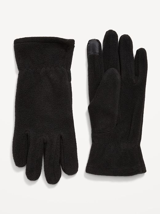 Image number 1 showing, Tech-Friendly Performance Fleece Gloves