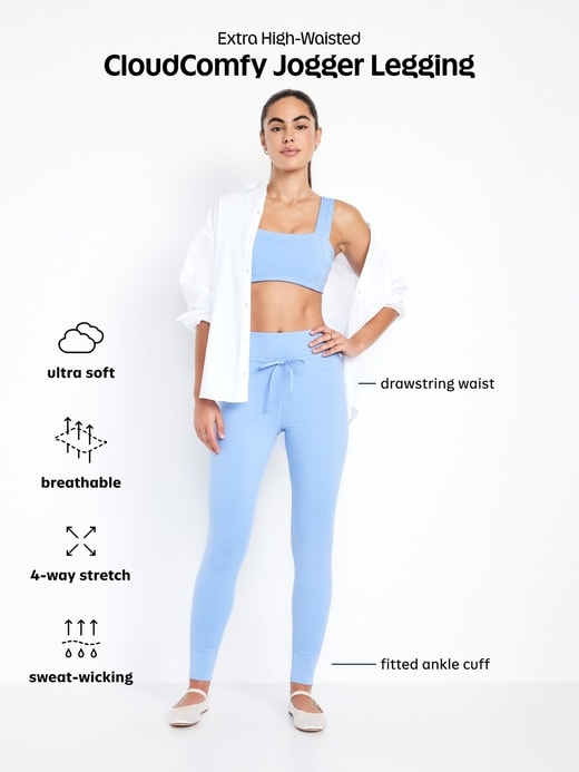 Image number 8 showing, Extra High-Waisted CloudComfy Jogger Leggings