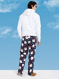 L'image numéro 2 présente Pantalon de pyjama en flanelle pour homme