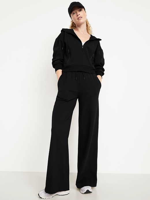 Image number 3 showing, Dynamic Fleece Half-Zip Hoodie Sweatshirt