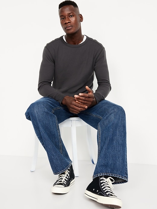 L'image numéro 3 présente T-shirt en tricot gaufré