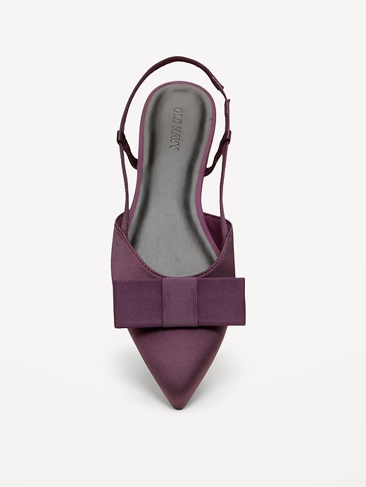 L'image numéro 2 présente Ballerines à bride arrière à boucle pour femme