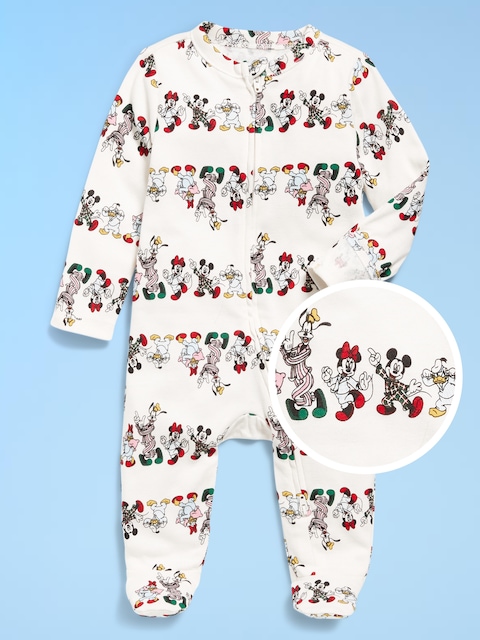 Une-pièce Nuit ou jeu à pieds à glissière à double sens Old Navy x Disney© pour bébé - Défilé Disney (Motif Assorti Pour La Famille!)
