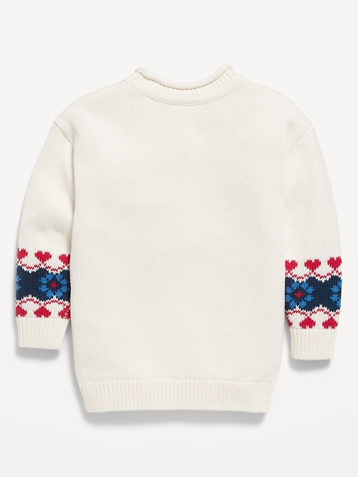 L'image numéro 2 présente Chandail long à motif pour toute-petite