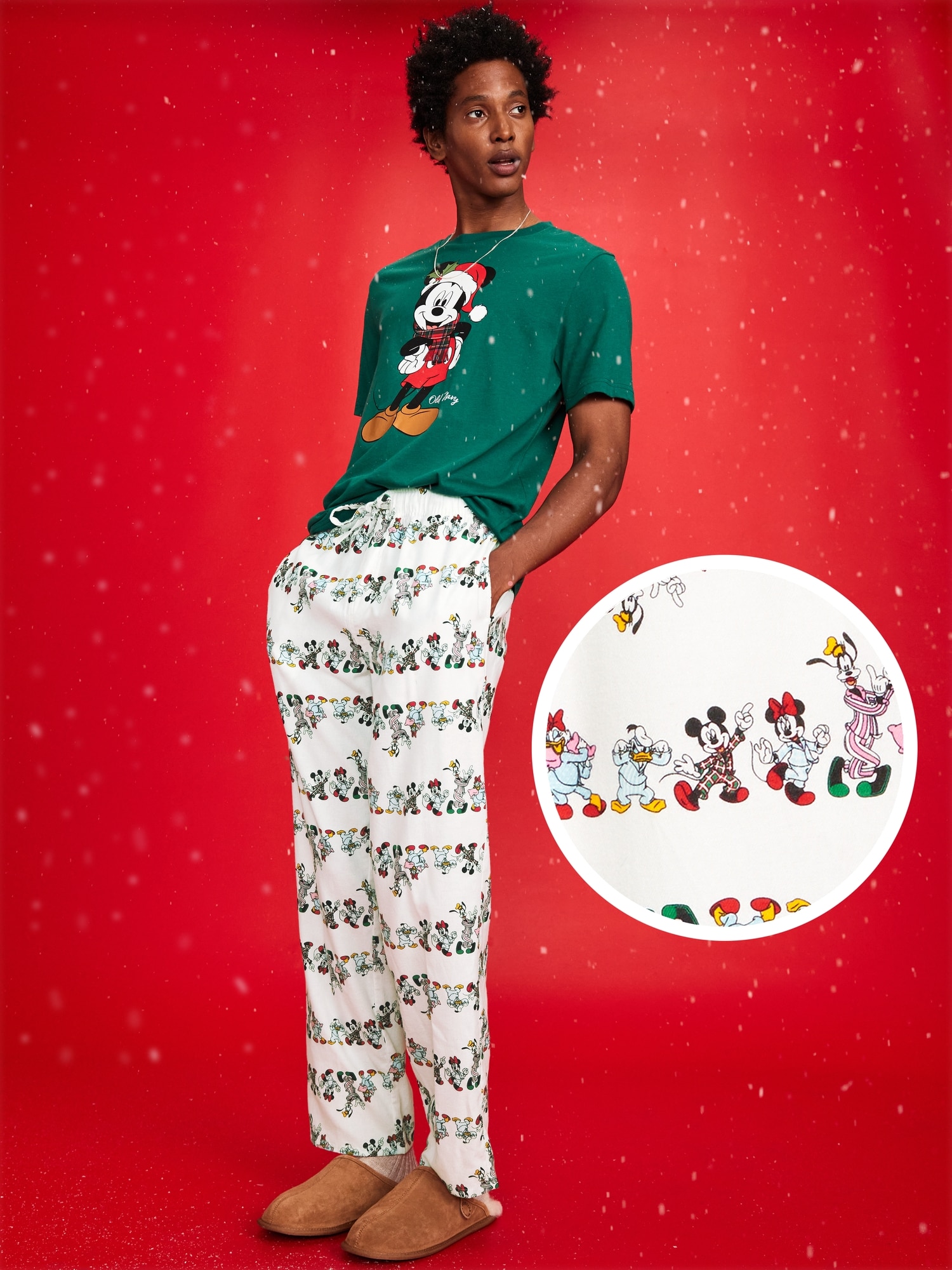 Old Navy x Disney Printed Flannel Pajama Pants for Men