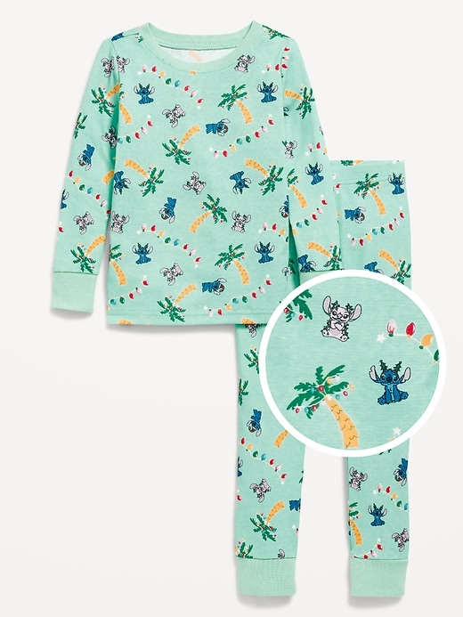 Image number 1 showing, Old Navy x Disney Unisex Graphic Snug-Fit Pajama Set for Toddler & Baby
