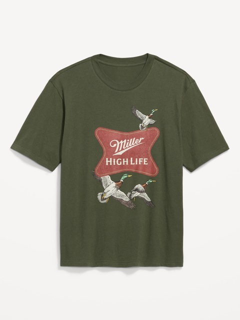 Licensed Pop-Culture Graphic T-Shirt - Miller High Life