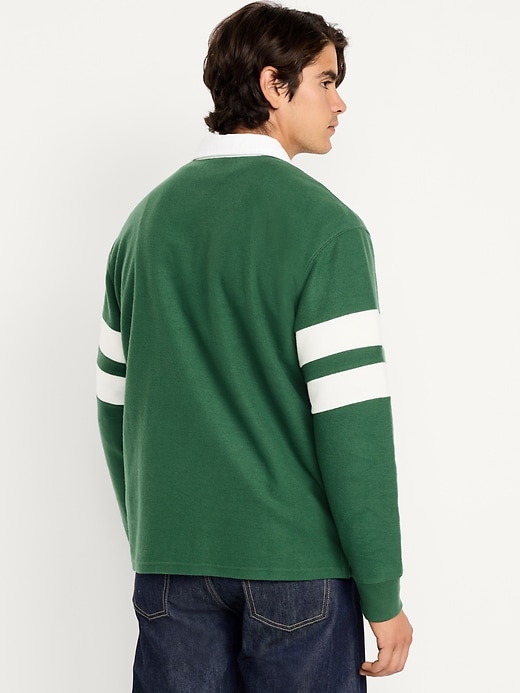 Image number 2 showing, Plush Rugby Polo