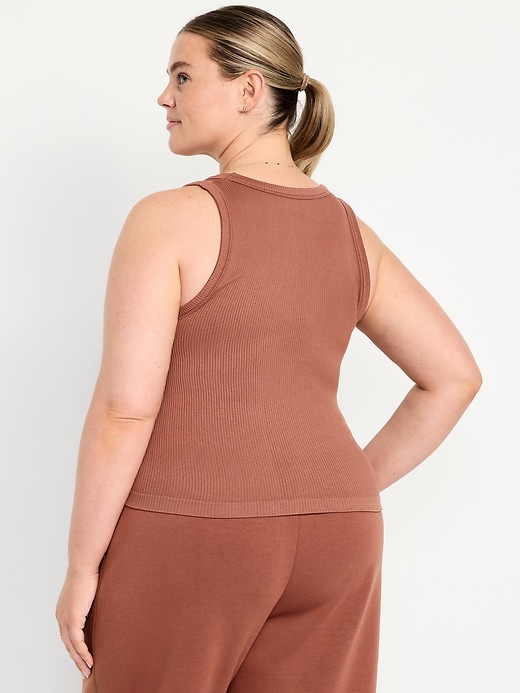 Image number 8 showing, Exhale Seamless Fitted Rib Tank