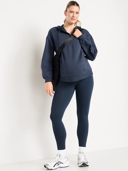 Image number 3 showing, Maternity Full Panel StudioSmooth 7/8 Leggings