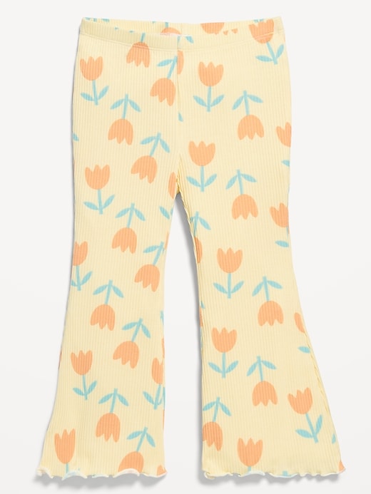 Image number 1 showing, Ribbed Flare Leggings for Toddler Girls