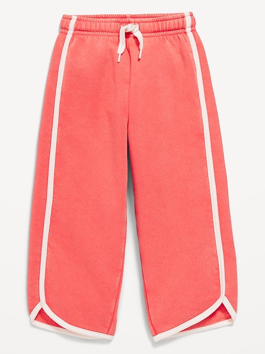 Image number 1 showing, Dolphin-Hem Cropped Sweatpants for Toddler Girls