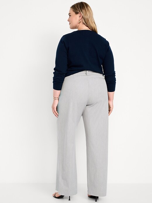 L'image numéro 10 présente Pantalon Pixie à jambe ultra-large à taille haute