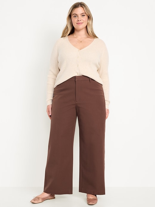 Image number 8 showing, High-Waisted Pixie Super Wide-Leg Pants