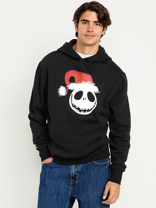 Image number 1 showing, Disney© The Nightmare Before Christmas© Jack Skellington Pullover Hoodie