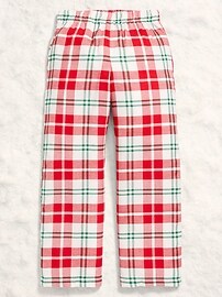 Image number 2 showing, Gender-Neutral Plaid Flannel Pajama Pants for Kids