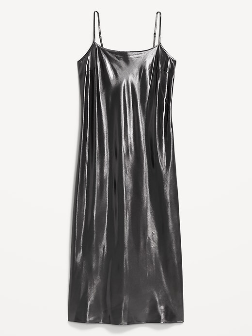 Image number 5 showing, Shine Satin Maxi Dress