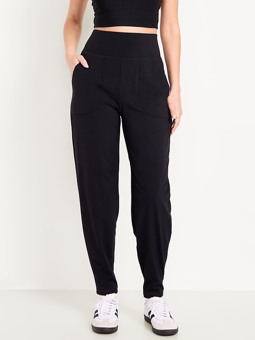 Image number 1 showing, High-Waisted StudioSmooth Jogger