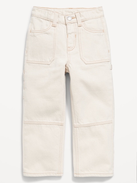 Baggy Carpenter Utility Jeans for Toddler Boys